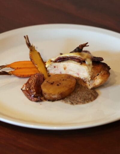 menu la maison bleue restaurant Clermont Dessous